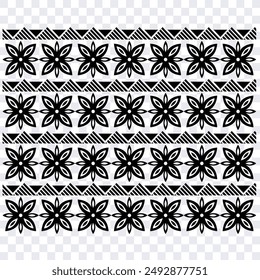 Polynesian tattoo tribal background design.
