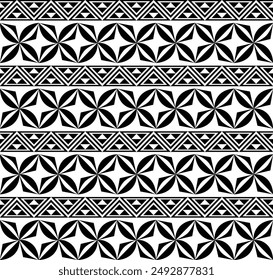 Polynesian tattoo tribal background design.
