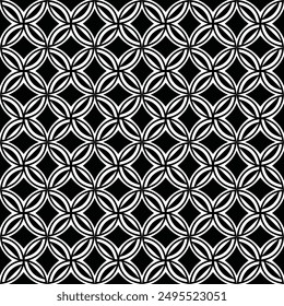 Polynesian tattoo tribal background design. Samoan pattern decorative wallpaper. 