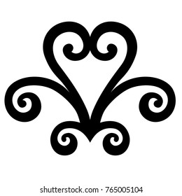 Polynesian tattoo tribal pattern maori 