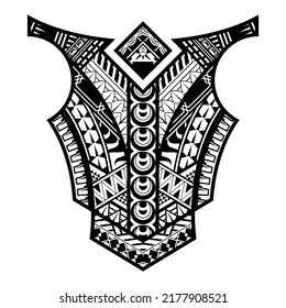 Polynesian Tattoo Wrist Sleeve Tribal Pattern Forearm.  Ethnic Template Ornaments Vector.