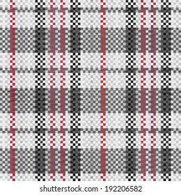 Polypropylene woven seamless pattern in black colors. Fabric texture of chinese shopping bags. Vector pattern for background, wallpaper, textile, etc. It has transparency, blending modes, gradients
