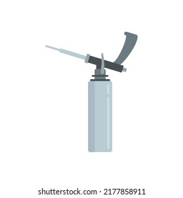 Polyurethanschaum-Symbol. Flache Illustration von Polyurethanschaum, Vektorsymbol einzeln auf weißem Hintergrund