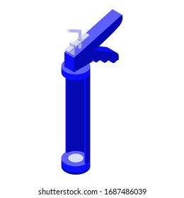 Polyurethane foam tool icon. Isometric of polyurethane foam tool vector icon for web design isolated on white background