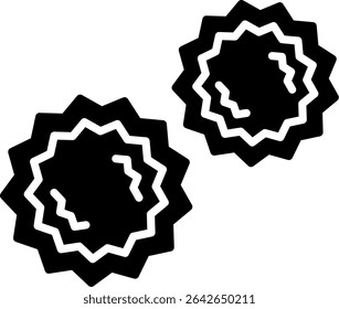 Pom Pom Iconos Nuevos creativos Diseño Diseño de Vector