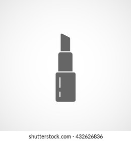 Pomade Flat Icon On White Background