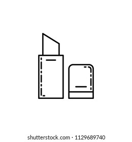 pomade icon. Element of make up and cosmetics icon for mobile concept and web apps. Outline dusk style pomade icon can be used for web and mobile