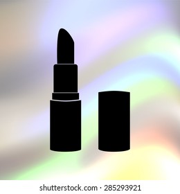 pomade lipstick vector icon
