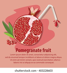 Pomegranate fruit