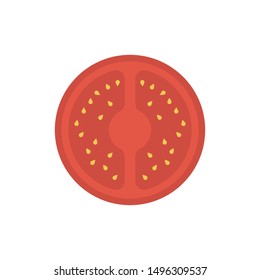 pomegranate glyph flat vector icon