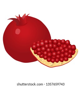 Pomegranate Illustration