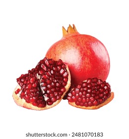 pomegranate, Pomegranate juice Fruit, Pomegranate, natural Foods, frutti Di Bosco, food