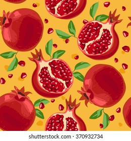 Pomegranate Seamless Pattern