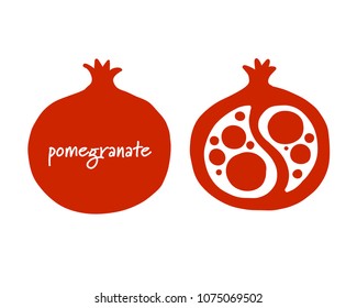 Pomegranate, sketch for your design