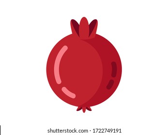 Pomegranate  vector design.  pomegranate fruit vector logo design. 
Vitamin fruit vector illustration. 