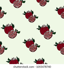 Pomegranate vector illustration