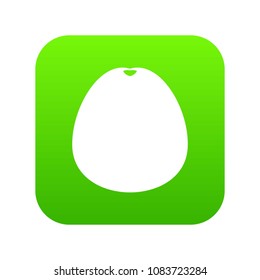 Pomelo icon digital green for any design isolated on white vector illustration