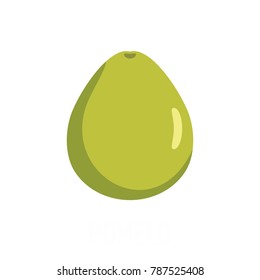 Pomelo icon. Flat illustration of pomelo vector icon isolated on white background