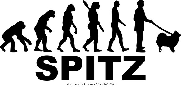 Pomeranian evolution with dog name