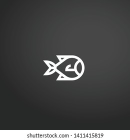 Pomfret vector icon. Pomfret concept stroke symbol design. Thin graphic elements vector illustration, outline pattern for your web site design, logo, UI. EPS 10.