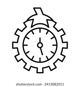 Pomodoro Technique Icon Design For Personal And Commercial Use.
