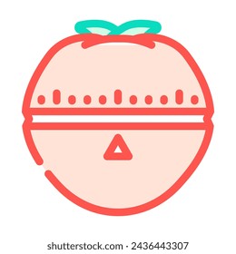 pomodoro technique time management color icon vector. pomodoro technique time management sign. isolated symbol illustration