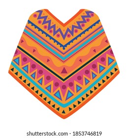 poncho icon on white background vector illustration design