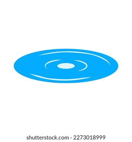 Pond icon. Puddle icon. Vector.
