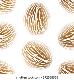 Pong pong seed with seamless background.