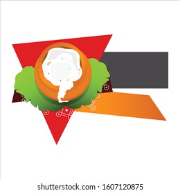 Pongal Festival Offer Designs, Sticker, Label Design Collection Set with Discount Tag