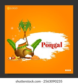 Pongal is a traditional harvest festival celebrated in Tamil Nadu, India, to thank the Sun God and nature for a bountiful harvest.