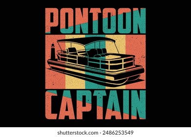 Ponton Captain T-Shirt Design