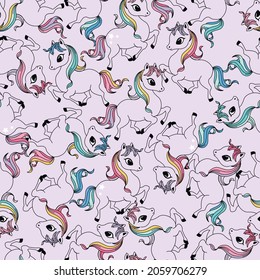 PONYPATTERN FÜR ZEHN KINDER UND DDDLER-MÄDCHEN