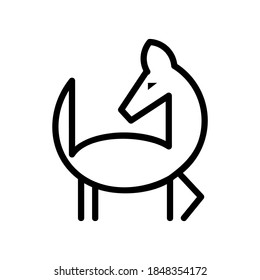 pony icon or logo isolated sign symbol vector illustration - high quality black style vector icons
