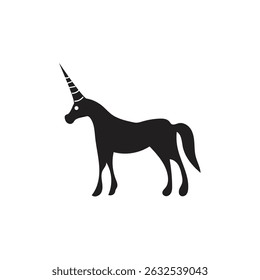 pony image vector illustration of a pony image of a horse that has a longer and very unique horn