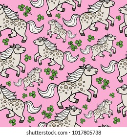 pony seamless pattern