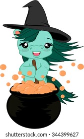 Pony wizard prepare a poison.