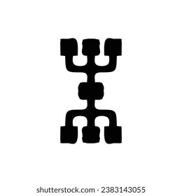 Icono de esquema Ponzi. Sencillo estilo Ponzi esquema póster símbolo de fondo. Elemento de diseño del logo de la marca Ponzi. Ponzi planea imprimir camisetas. Vector para pegatinas.