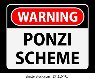 ponzi scheme warning sign