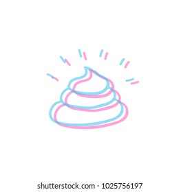 poo doodle icon