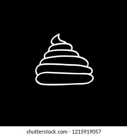 poo doodle icon