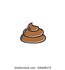 poo doodle icon