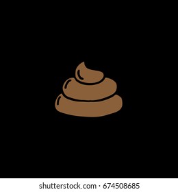 poo doodle icon