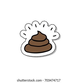 poo doodle icon