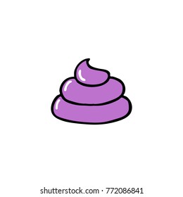 poo doodle icon