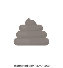 poo icon. vector illustration