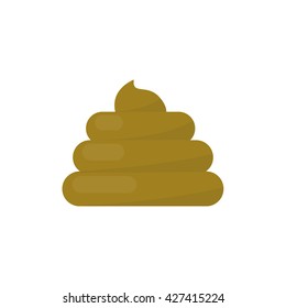 poo icon. vector illustration