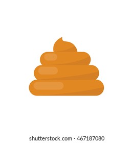 poo icon. vector illustration