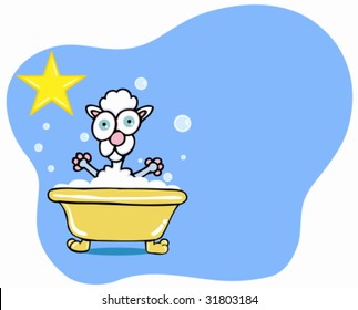 Poodle Bath