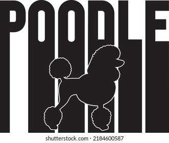 Poodle Special 1 Dog Vector File